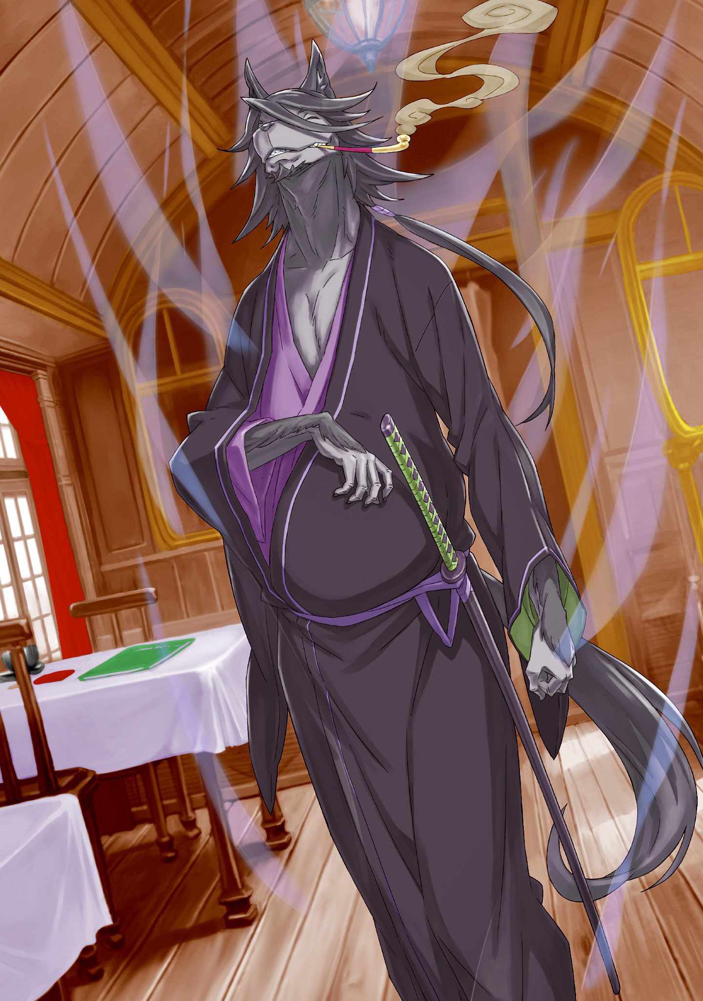 halibel light novel art 1